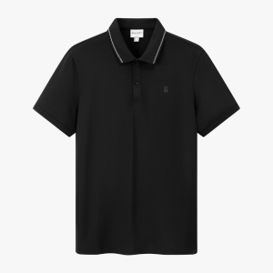 Áo Polo Đen Cao Cấp, Chống Nhăn, Bền Màu 9APCT517DEN